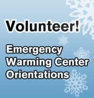 Emergency Warming Center Orientations